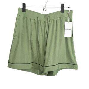 Cozy Earth Bamboo Classic Pajama Shorts Green L